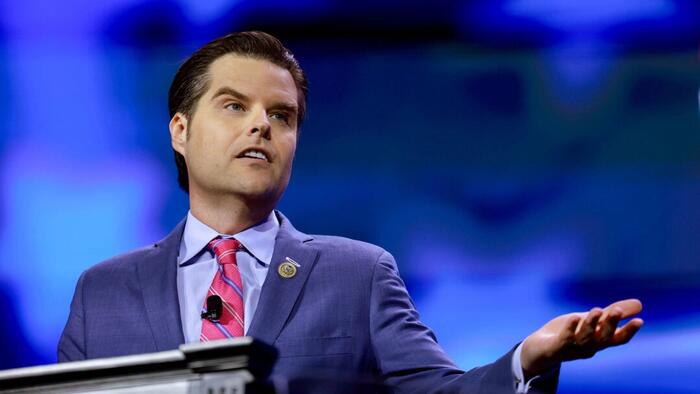 NextImg:Matt Gaetz Says He's Not Returning To Congress Next Year
