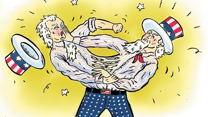 NextImg:People Aren't Garbage. Partisan Politics Is