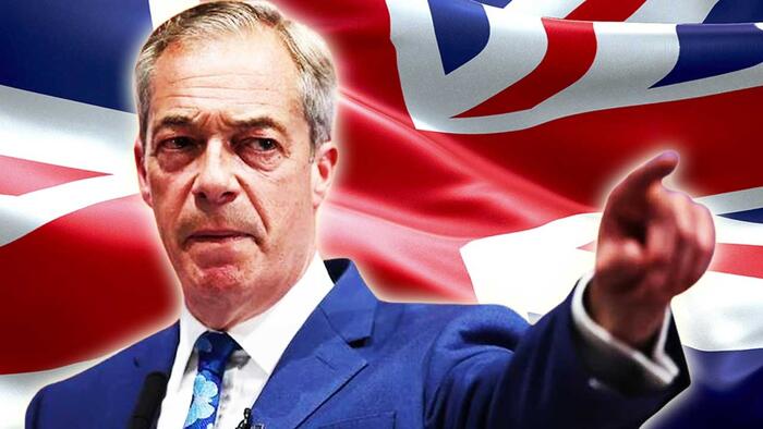 NextImg:Nigel Farage Leads Betting To Become Next British PM