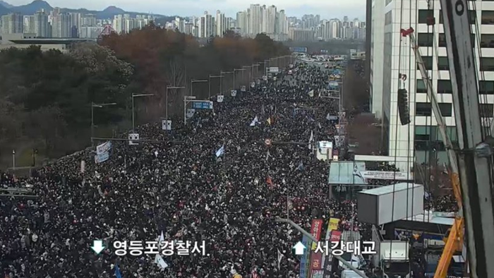 NextImg:South Korea's President Survives Impeachment Vote As Protests Erupt