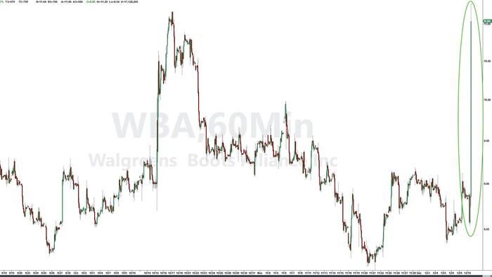NextImg:Walgreens Shares Spike Off 28-Year Lows On Private-Equity Interest; Report