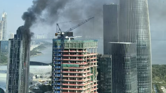 NextImg:Watch: Powerful Blast Rocks Luxury Residential Tower In Shenzhen