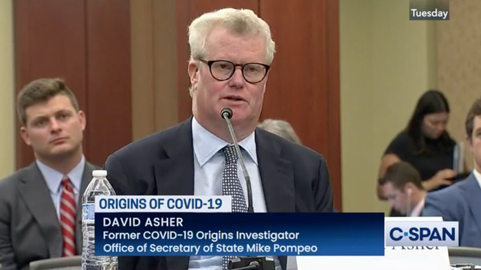 NextImg:Former State Department Official David Asher: Americans "Will Soon Learn" COVID Origins Truth
