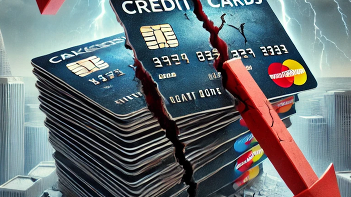 NextImg:US Credit Card Defaults Soar To Crisis Highs As Inflation Storm Crushes Working-Poor