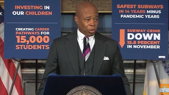 NextImg:"Cancel Me!": NYC Mayor Vows To Work With Trump On Mass Deportations