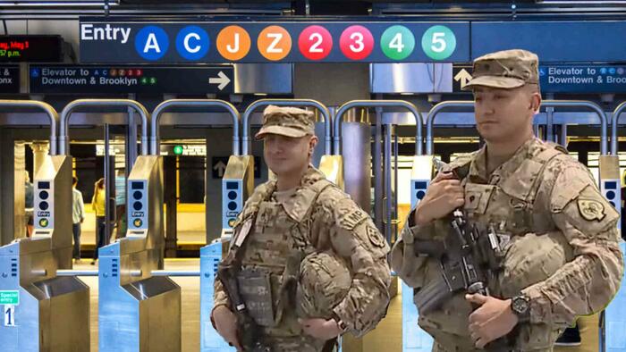 NextImg:Terror Threat? NYC Now Deploys "Largest Military Presence In Subways Since 9/11 Aftermath"