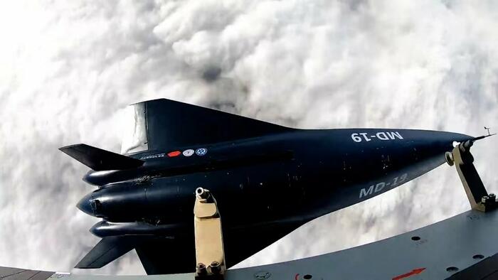 NextImg:Watch: China Shows Off Mach 7 Hypersonic Drone, Launched From Near-Space Balloon