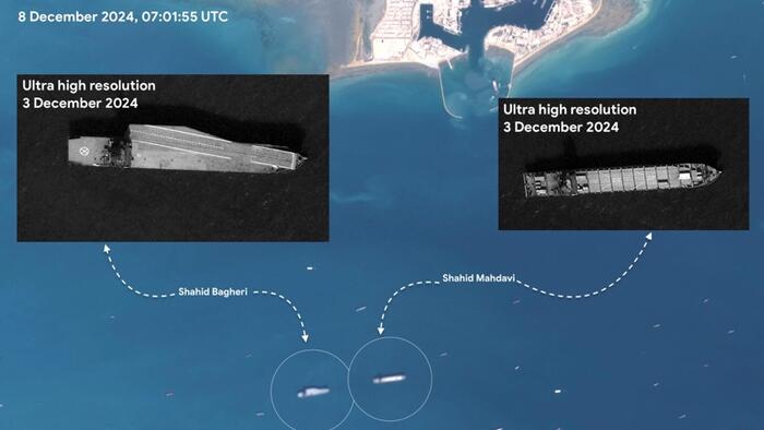 NextImg:Satellite Footage Reveals Iranian "Mothership" Drone Carriers Exist, Just Not Near New Jersey