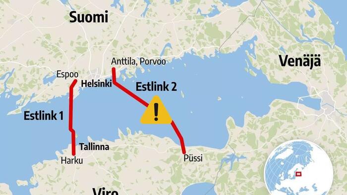 NextImg:Finland-Estonia Undersea Power Cable Goes Dark As Russian Shadow Fleet Tanker Investigated