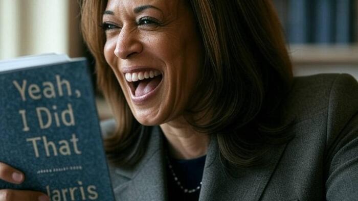 NextImg:Kamala Lands $20 Million Book Deal And People Have Questions...