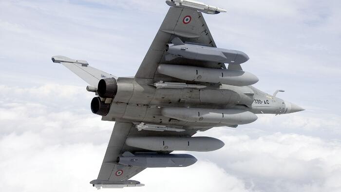 NextImg:France Launches First Air Raids Over Syria Since Assad's Overthrow