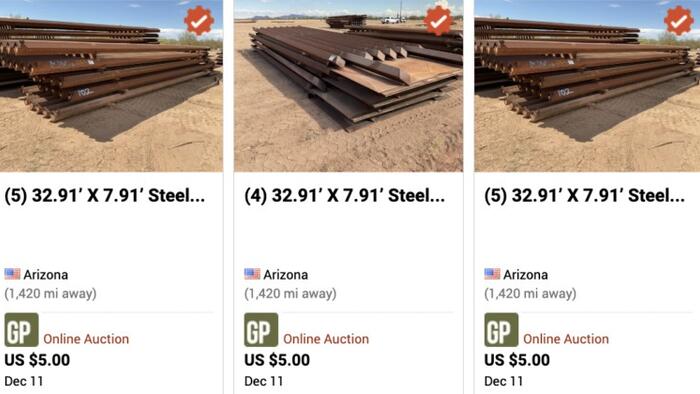 NextImg:Biden Admin Scrambling To Auction Off Border-Wall Sections Before Trump Takes Office