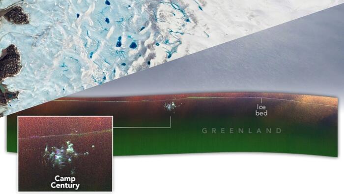 NextImg:NASA Finds Underground 'City' Hidden 100 Feet Below Icy Surface
