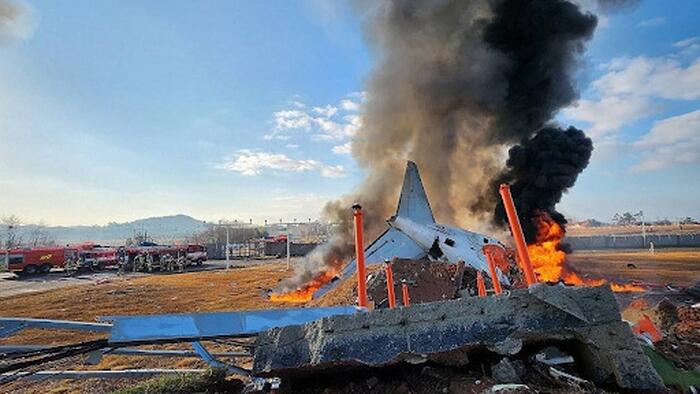NextImg:Plane With 175 Passengers Crashes At South Korea Airport, At Least 23 Dead