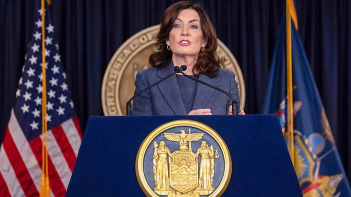 NextImg:New York To Charge Fossil Fuel Companies Billions For Greenhouse Gas Emissions
