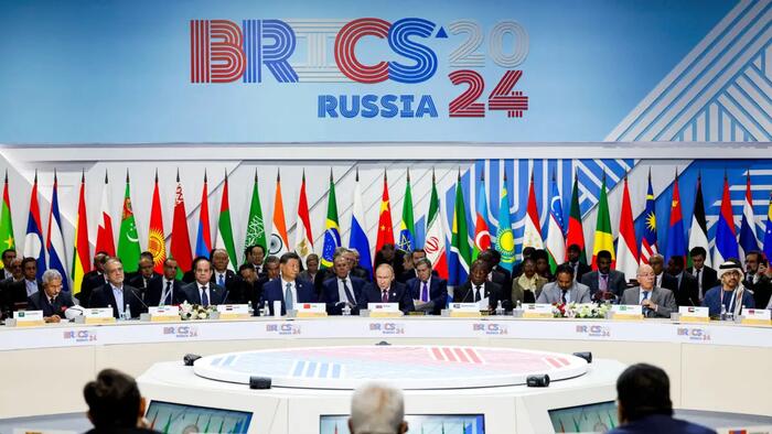 NextImg:De-Dollarization Effort In Spotlight After Trump's Tariff Threat On BRICS