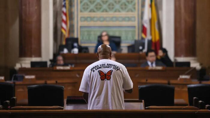 NextImg:Los Angeles Council Approves 'Sanctuary City' Ordinance To Protect Illegal Immigrants
