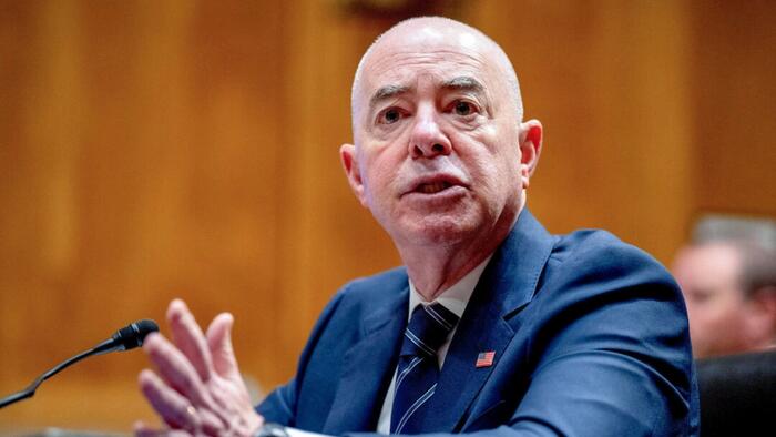 NextImg:Feds Have Limited Authority To Shoot Down Drones Seen Over New Jersey, Mayorkas Says