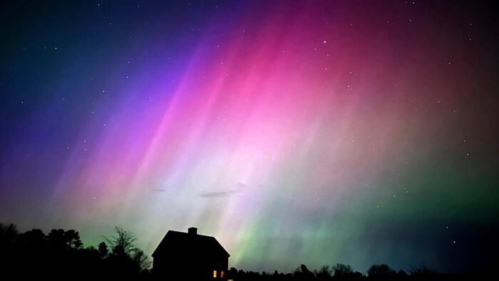 NextImg:Geomagnetic Storm Could Bring New Year's Eve Aurora To Parts Of US
