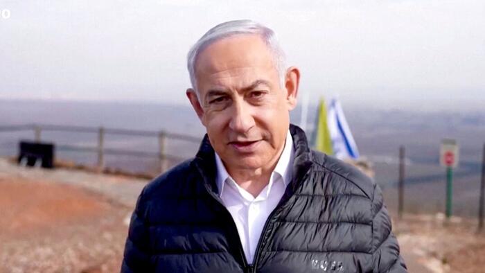 NextImg:Netanyahu Says Israeli Forces Secured Buffer Zone In Golan Heights After Syria's Assad Toppled