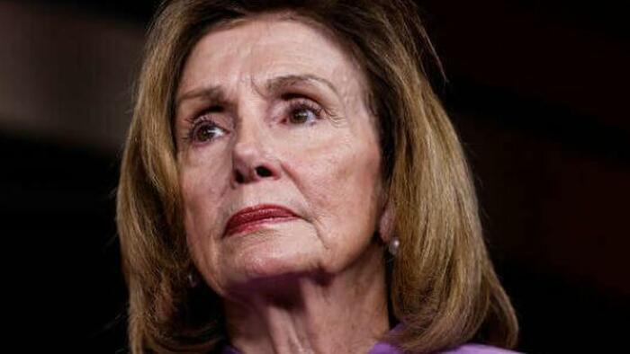 NextImg:Pelosi Hospitalized After Taking 'Hard' Fall In Luxembourg