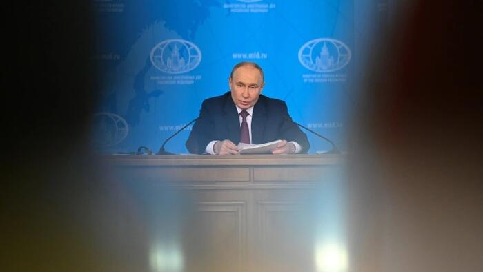 NextImg:West Pushing Russia Beyond 'Red Line' While Building Up Troops In Europe: Putin