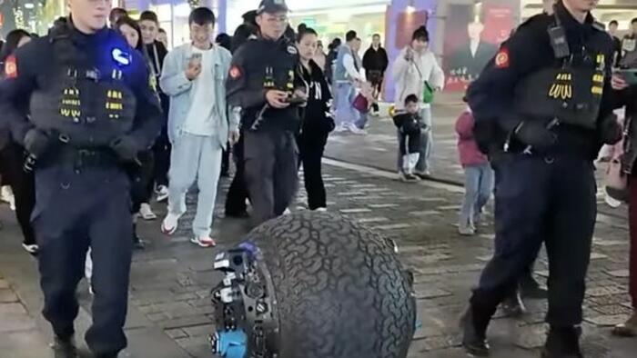 NextImg:Police In China Test Indestructible Ball Shaped Robot That Can "Identify And Chase Suspects"