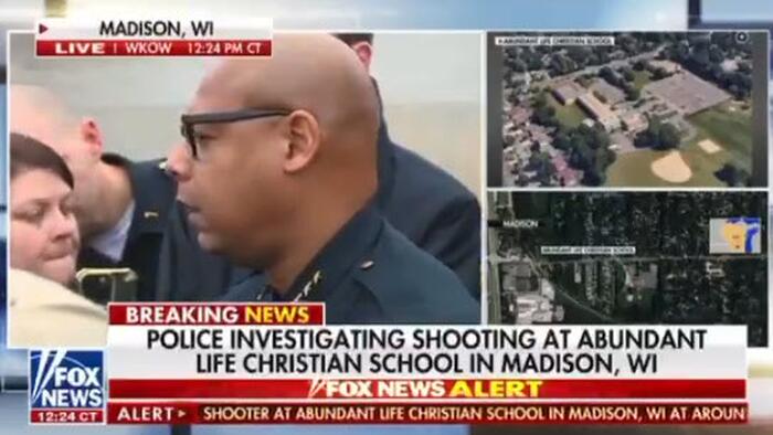 NextImg:At Least 5 Dead, 7 Injured At Wisconsin School Shooting