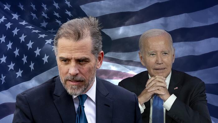 NextImg:"Enough Is Enough" - Biden Pardons Hunter For "Unfair Prosecution" By His Own DoJ