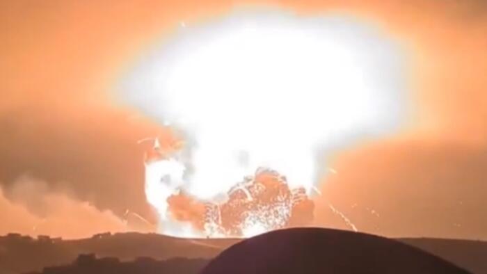 NextImg:Watch: Overnight Israeli Strike In Syria So Large It Caused Earthquake