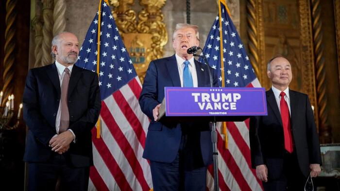 NextImg:Trump, SoftBank's Masa Son Announce $100 Billion US Investment