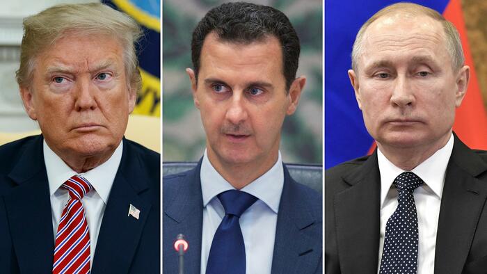 NextImg:'Not Our Fight!': Trump Weighs In On Syria's Unraveling