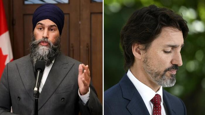NextImg:Et Tu Jagmeet? Trudeau Game Over Looms As Key Ally Vows To Topple Him