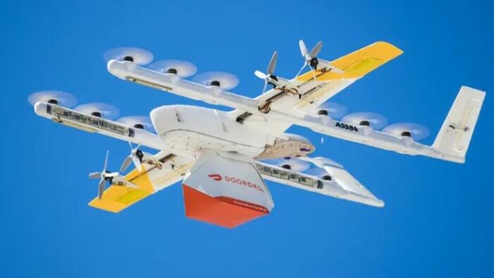 NextImg:DoorDash By Drone: Google's Wing Subsidiary Now Delivers In Dallas-Fort Worth