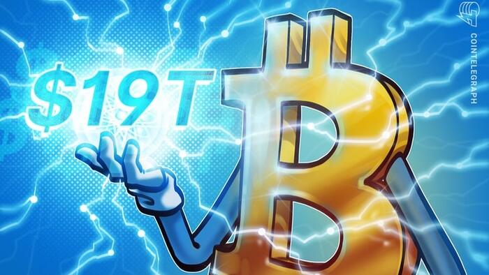 NextImg:$19 Trillion In Transactions Settled On The Bitcoin Network In 2024