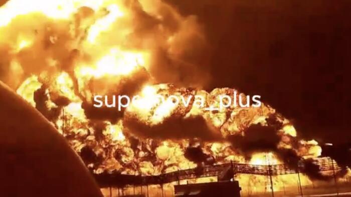NextImg:Up In Flames: Ukraine Strikes Key Fuel Depot Crucial To Moscow's Victory Plan