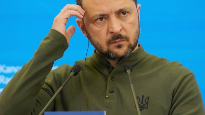 NextImg:Zelensky Claims 200,000 European Soldiers Needed To Secure Peace Deal