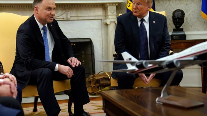 NextImg:Trump White House Means "4 Years Of Good Policy"; Polish President Says
