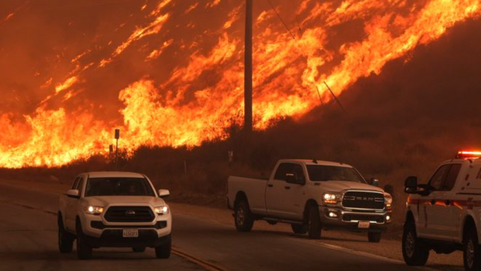 NextImg:New Fire Explodes To Over 10,000 Acres North Of L.A.