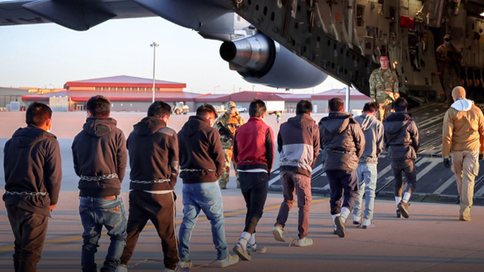 NextImg:"Deportation Flights Begin": White House Announces First Jumbo Jet Of Illegals Departs America