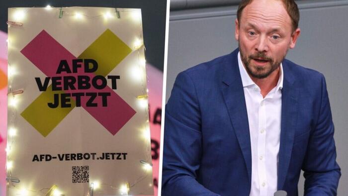 NextImg:German Parliament Debates AfD Party Ban As Mainstream CDU Accepts 'Far-Right' Votes On Hard-Line Immigration Bill