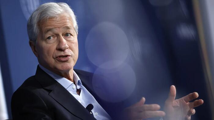 NextImg:"Get Over It" - Dimon Backs Trump Tariffs As "Good For National Security"