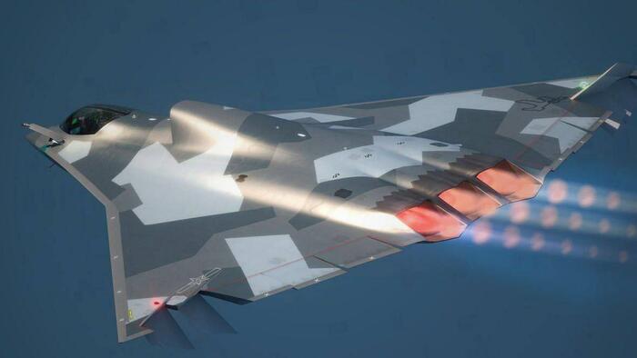 NextImg:New High-Resolution Renderings Of China's 6th-Generation Tactical Fighter Bomber
