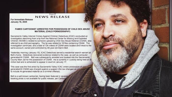 NextImg:Washington Post Cartoonist Arrested For Possession Of Child Pornography