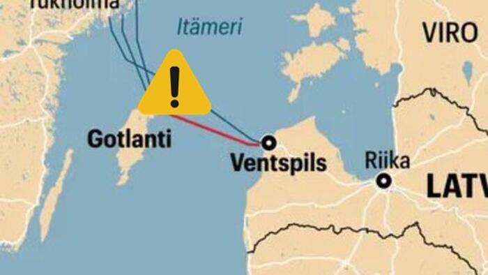 NextImg:NATO, Sweden, Latvia On High Alert After Baltic Undersea Data Cable "Damaged" 
