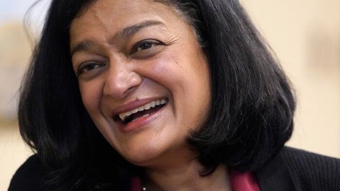 NextImg:Rep. Pramila Jayapal Uses LA Wildfires To Attack Corporations, Insulting Those Who Lost Jobs By The Destruction