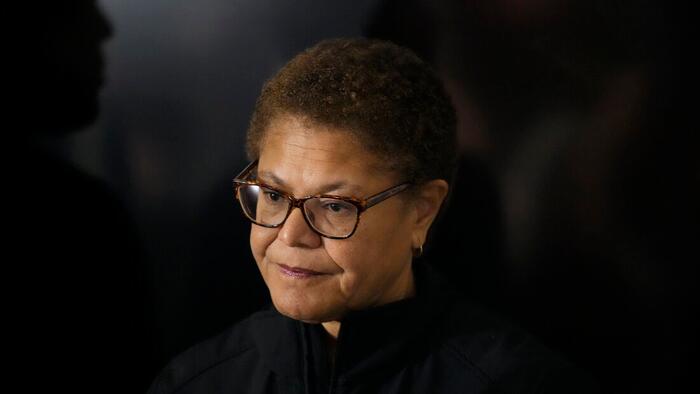 NextImg:L.A. Mayor Karen Bass In Africa As Firefighters Discover Empty Hydrants Amid SoCal Inferno