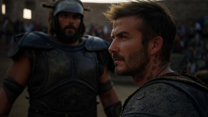 NextImg:David Beckham Vs Goliath
