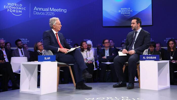 NextImg:From Idlib To Davos: Al-Qaeda Linked Syrian Official On Mainstage At WEF