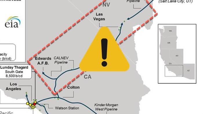 NextImg:"Do Not Panic Buy": Officials Urge Calm As LA Fire Crisis Disrupts Main Fuel Pipeline To Las Vegas